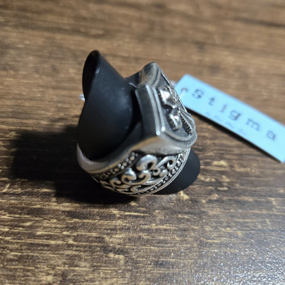 Stigma Beauty Shield Ring with Cross Design Size 10‎ New With Tag